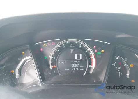 2018 Honda Civic Lx z USA, uszkodzony, nr VIN 19XFC2F56JE015577